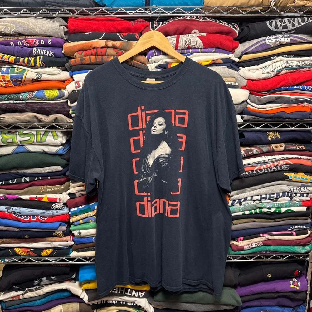 Vintage Diana Ross Graphic Concert T-Shirt